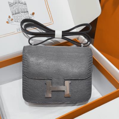 cheap quality Hermes Constance 19 Etoupe Lizard PHW